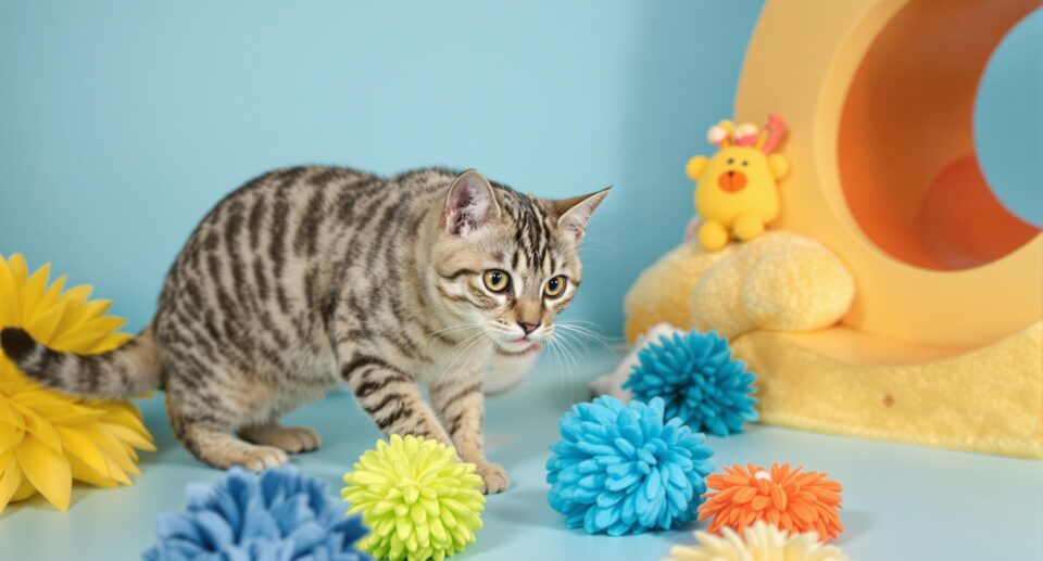 How To Get Your Cat To Play With Toys