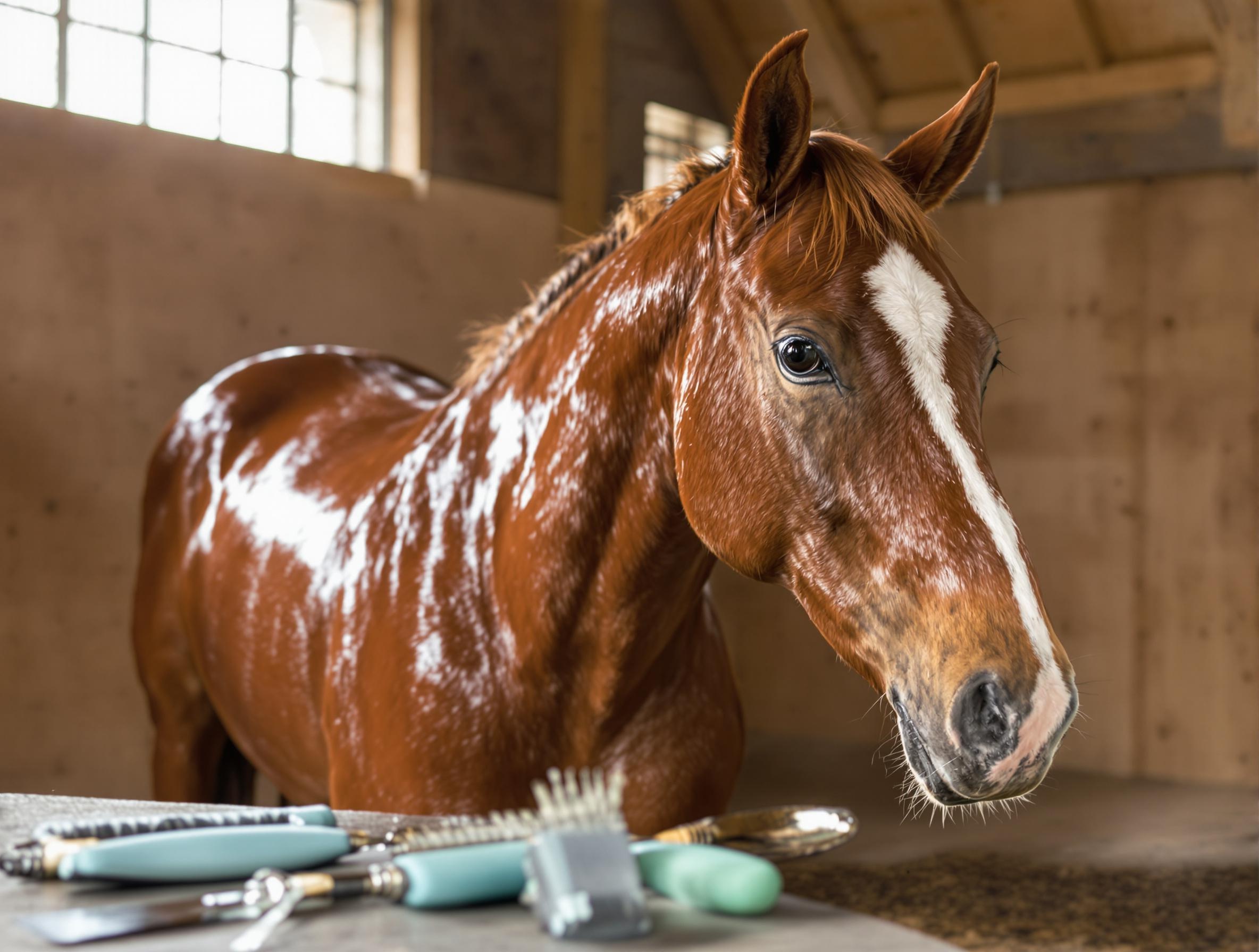 How To Repair Dull Coat And Dry Skin In Horses