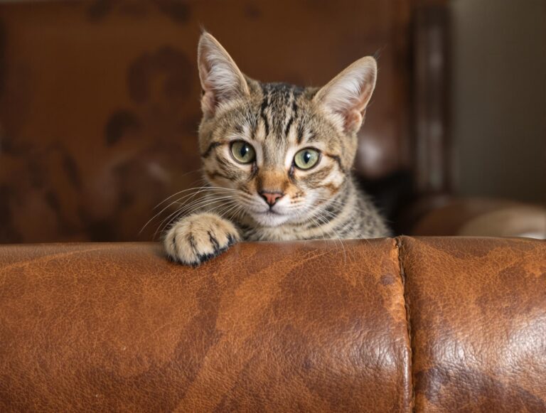 Image showcasing Stop Cats Scratching Furniture: Effective Solutions - PetHealthMD