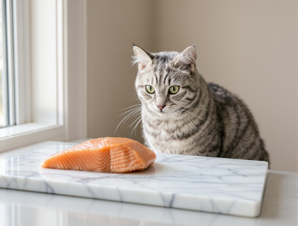 cat-staring-at-salmon-fillet