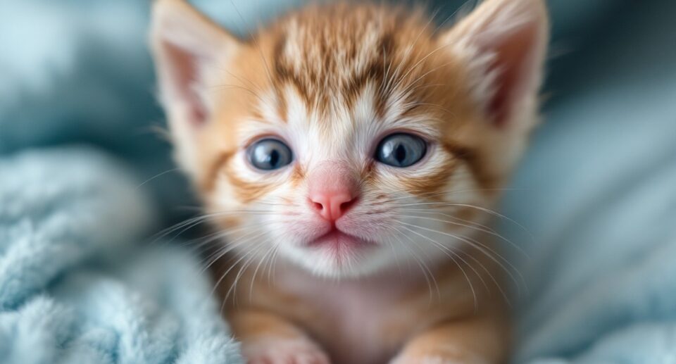 Seeing the World: When Newborn Kittens Open Their Eyes