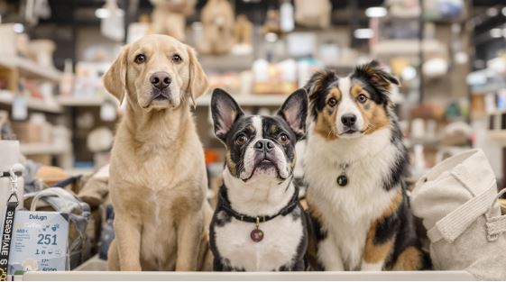 dogs-in-a-pet-store