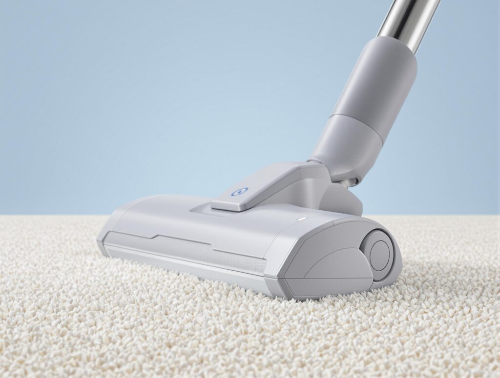 grey-vacuum-on-white-carpet