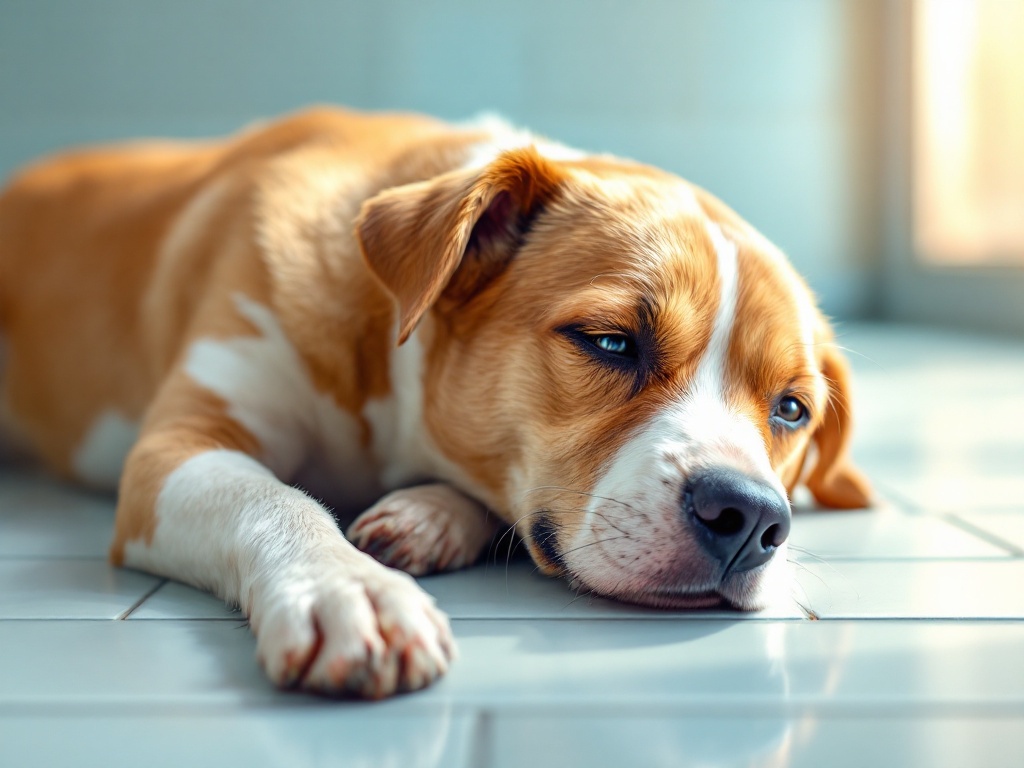 sick-dog-lying-on-the-floor-looking-tired