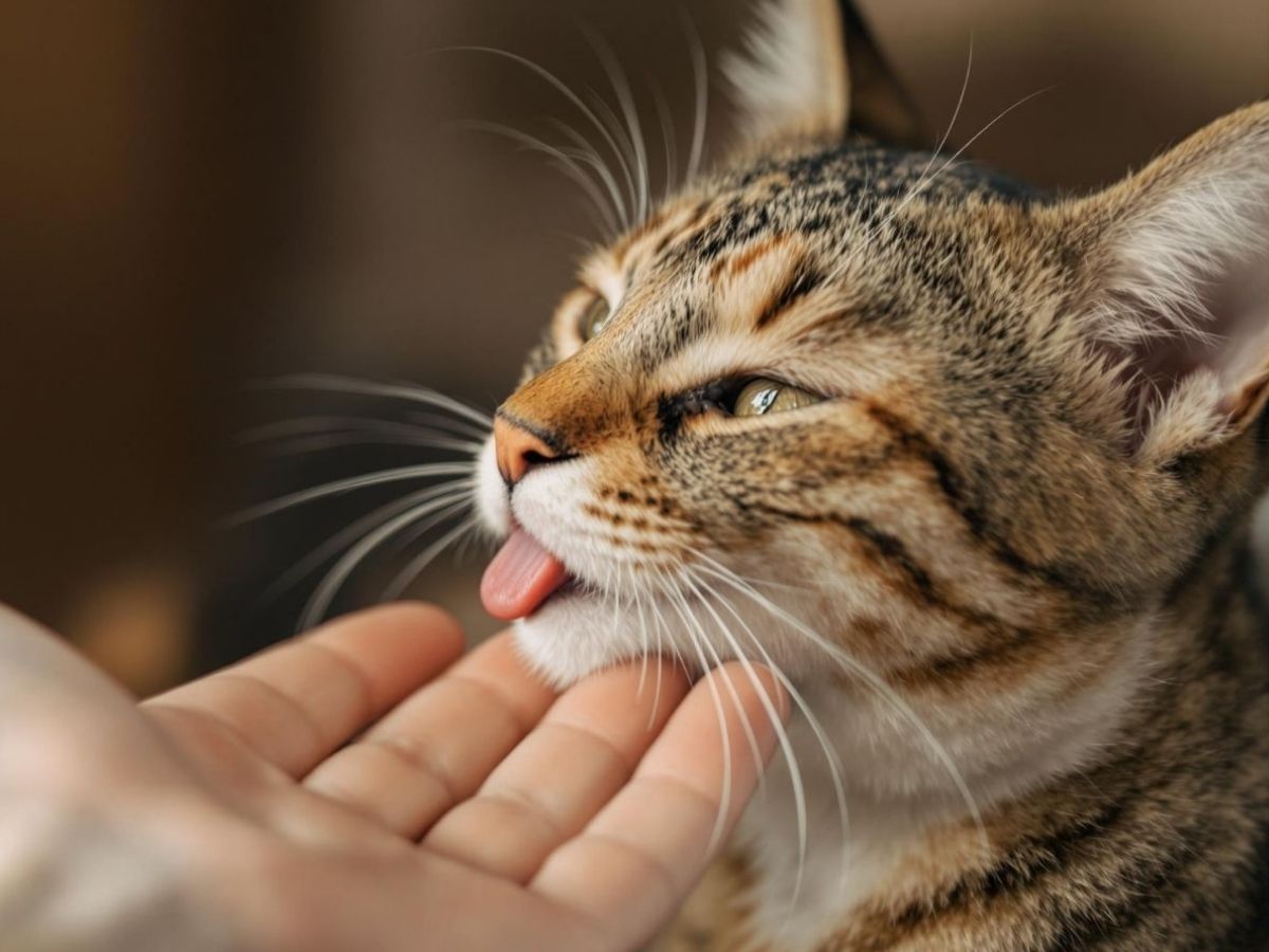 Why Do Cats Lick You? Common Reasons Explained