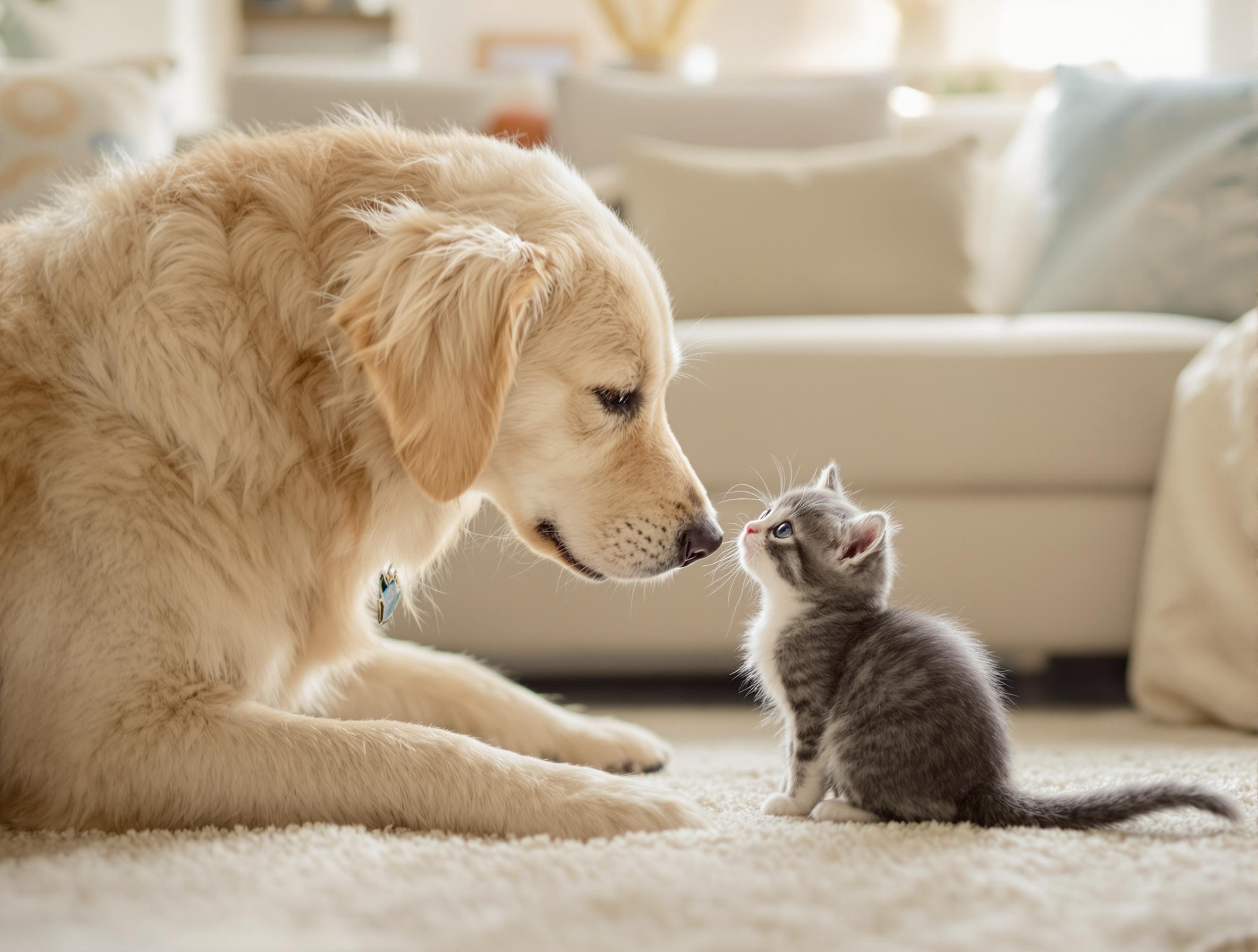 How to Introduce Kittens to Dogs Without Conflict