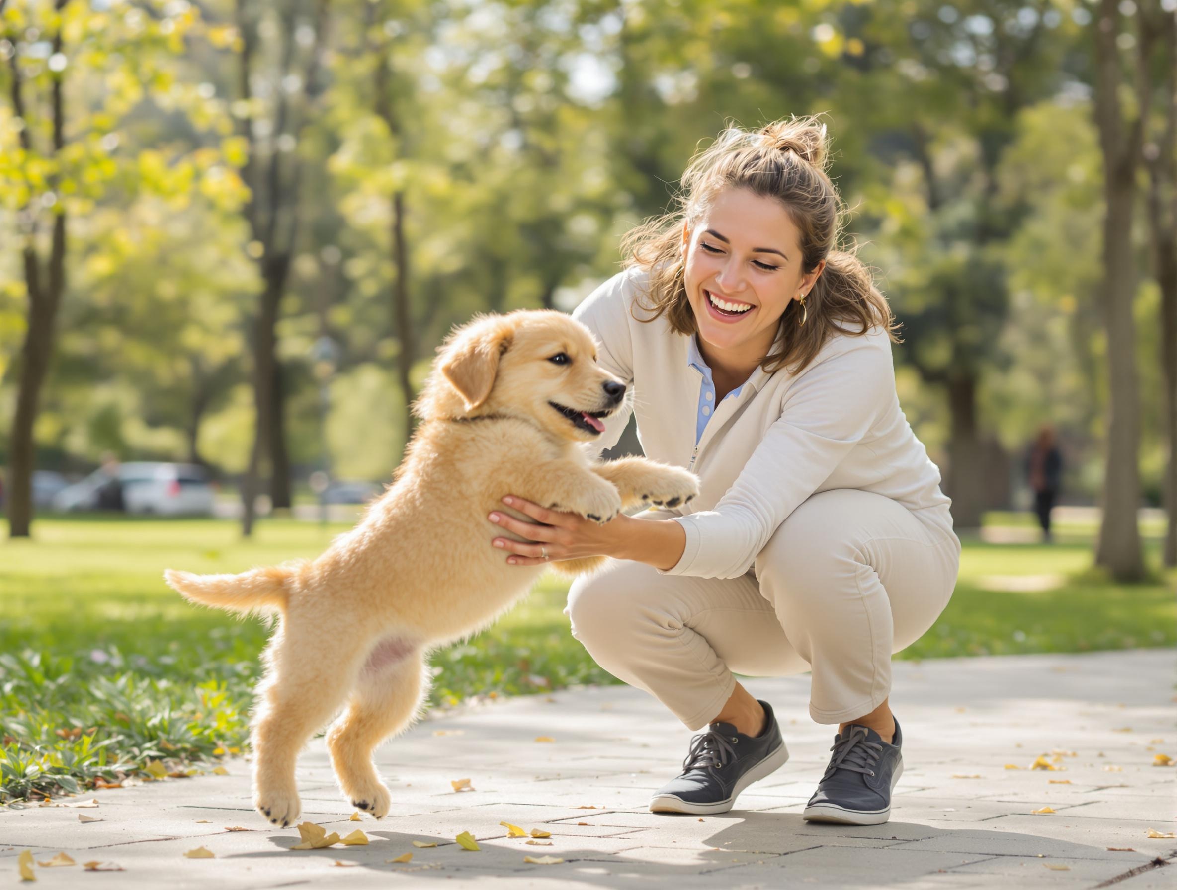 How to Assert Dominance Over a Puppy Using Positive Leadership